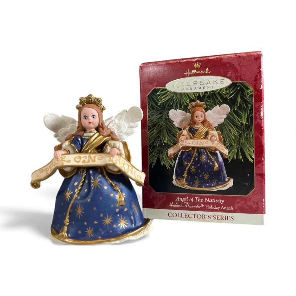 Hallmark Keepsake- Angel of the Nativity Ornament ‘99 Madam Alexander Collection